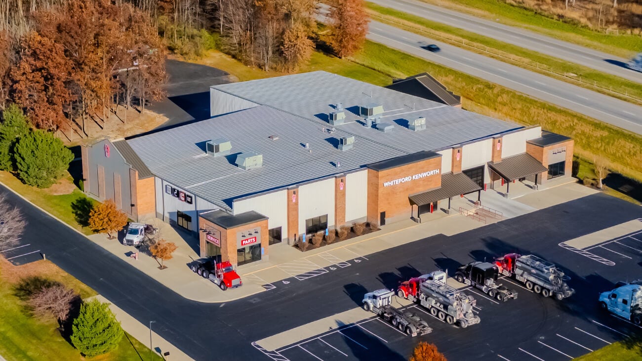 Whiteford Kenworth of Lima, OH aerial