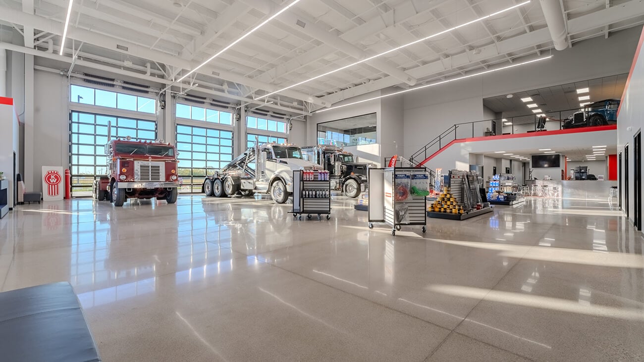 Whiteford Kenworth of Rossford, OH Showroom