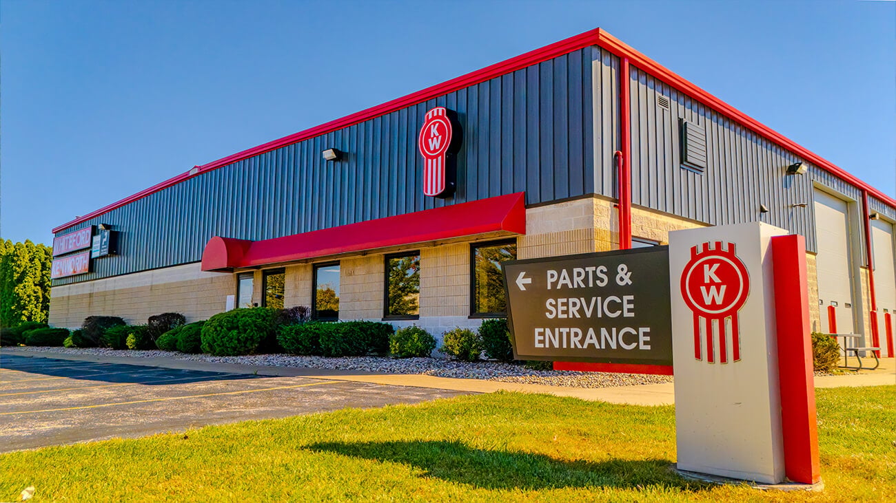 Whiteford Kenworth of Toldeo, OH parts and service entrance